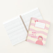 "Smile it's a sunnah" Notitieboek (Binnen)