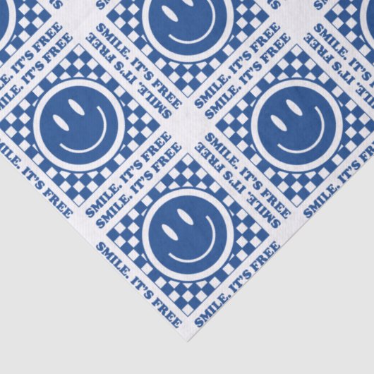 Smile It's Free Tissuepapier (Detail)