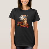 Smile It's Hump Day Camel Hump Day Woensdag Hump T-shirt (Voorkant)