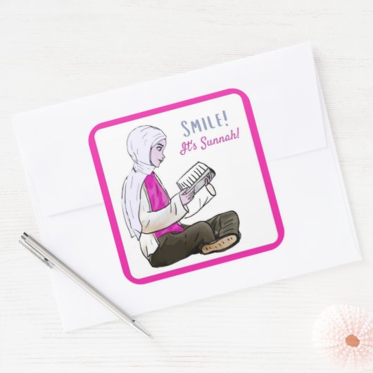 Smile It's Sunnah - Stickers (Envelop)