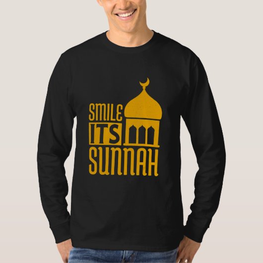 Smile its Sunnah T-shirt (Voorkant)