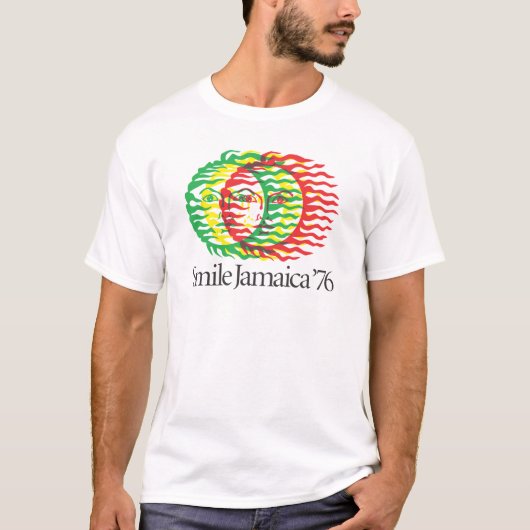 Smile Jamaica 1976 T-shirt (Voorkant)