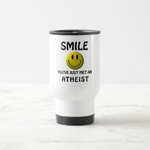 SMILE, je hebt net een atheïst ontmoet. Reisbeker