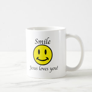 Smile, Jezus houdt van je Koffiemok