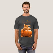 Smile Kat Halloween vrienden T-shirt (Voorkant volledig)