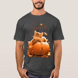 Smile Kat Halloween vrienden T-shirt