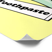 Smile Kawaii Tooth Art Poster (Hoek)