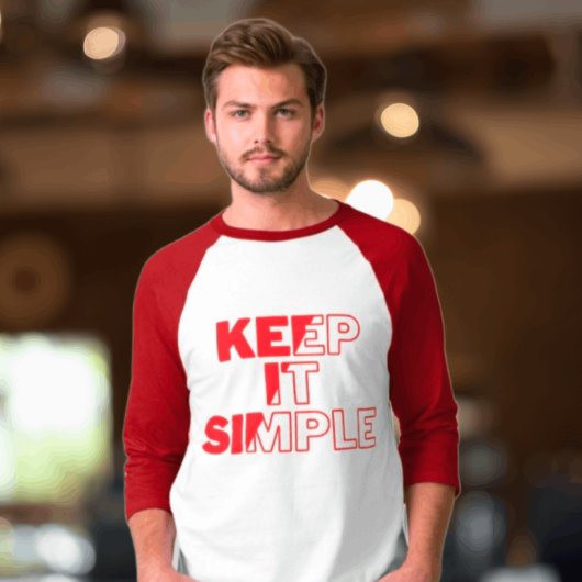 "Smile Keeper: grafisch T-shirt" T-shirt