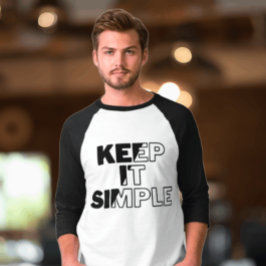 "Smile Keeper: grafisch T-shirt" T-shirt