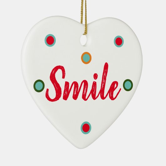Smile Keramisch Ornament (Rechts)