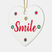 Smile Keramisch Ornament (Links)