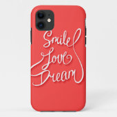 Smile Love Dream Case-Mate iPhone Case (Achterkant)