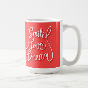 Smile Love Dream Koffiemok