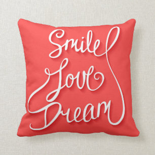 Smile Love Dream Kussen
