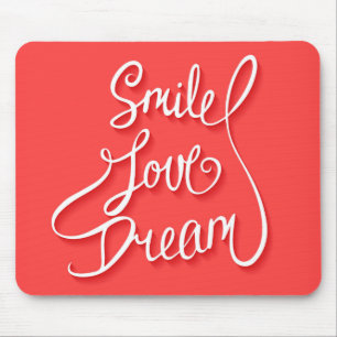 Smile Love Dream Muismat