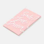 Smile Love Dream Post-it® Notes (Schuin)