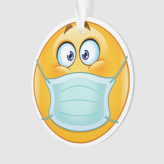 Smile Mask-Ornament Ornament (voorkant)