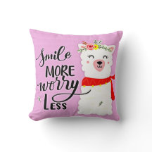 Smile Meer zorgen Minder Llama
