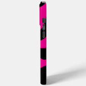 Smile Melt - Magenta en Black Case-Mate iPhone Case (Achterkant / Links)