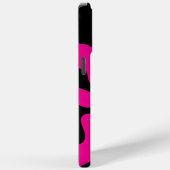 Smile Melt - Magenta en Black Case-Mate iPhone Case (Achterkant / Rechts)