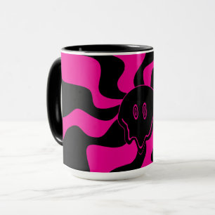 Smile Melt - Magenta en Black Mok