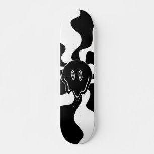 Smile Melt - Zwart-wit Persoonlijk Skateboard