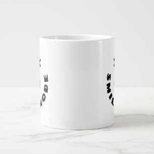 Smile Mode On: Verhoog je dag met positiviteit Grote Koffiekop