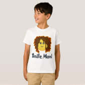 Smile Mon Rasta Face Nuts Bolts T-shirt (Voorkant volledig)