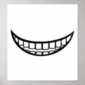 Smile mond poster (Voorkant)