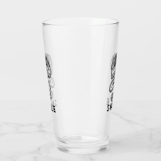 Smile Monster Glas (Rechts)