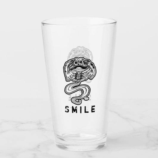 Smile Monster Glas (Voorkant)