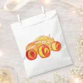 Smile Monster Truck Rally Verjaardagsfeest Bedankzakje (Geknipt)