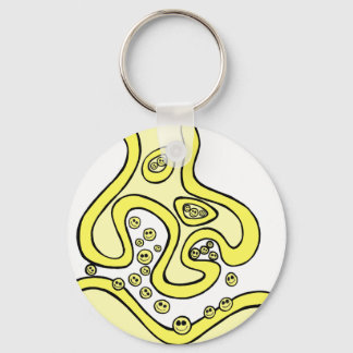 Smile Neurotransmitters Sleutelhanger