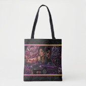 Smile nu, huil later boodschappentas tote bag (Voorkant)