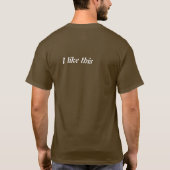 Smile-ontwerp T-shirt (Achterkant)