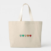  Smile" Personalized Tote Bag - dental gift (Achterkant)