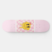 smile pink  persoonlijk skateboard (Horizontaal)