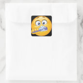 Smile - Poets je tanden Sticker (Tas)