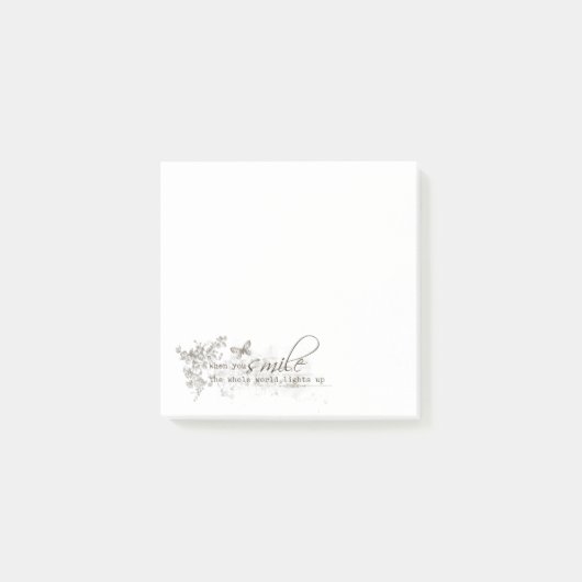 Smile Post-it Notes (Voorkant)
