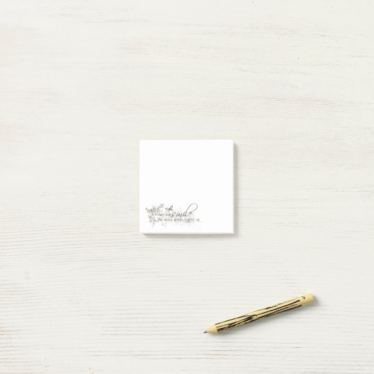 Smile Post-it Notes (Op bureau)