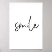 Smile Poster – Positive Energie für dein Zuhause (Voorkant)