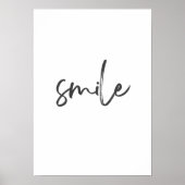 Smile Poster – Positive Energie für dein Zuhause (Voorkant)