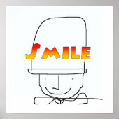 Smile Poster Print (Voorkant)