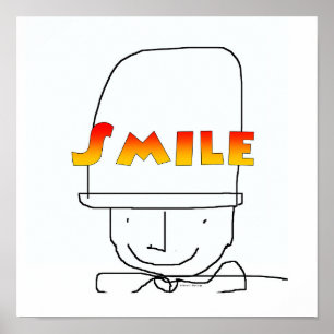 Smile Poster Print