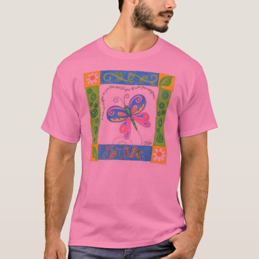 Smile-Print-C10281110 T-shirt (Voorkant)
