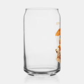 Smile Pup: Beach Mode On Smiling Bichon Frise Blikvorm Glas (Links)