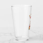 Smile Pup: Happy Birthday Bichon & Cake Art Glas (Rechts)