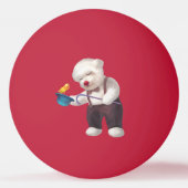 Smile Pup: Magical Circus Magician Bichon Pingpongbal (Voorkant)