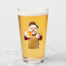 Smile Pup: Proost! Gelukkige Bichon Frise Bier Kun