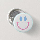 Smile Ronde Button 3,2 Cm (Voorkant /achterkant)